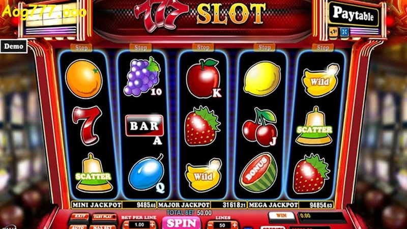 Hướng dẫn cách chơi Slot game tại Aog777